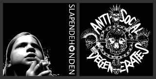 Slapendehonden / Anti Social Degenerates Split 7"