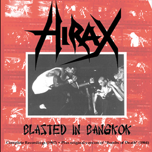 Hirax- Blasted In Bangcok 10"   ~~~    STILL SEALED, WHITE VINYL