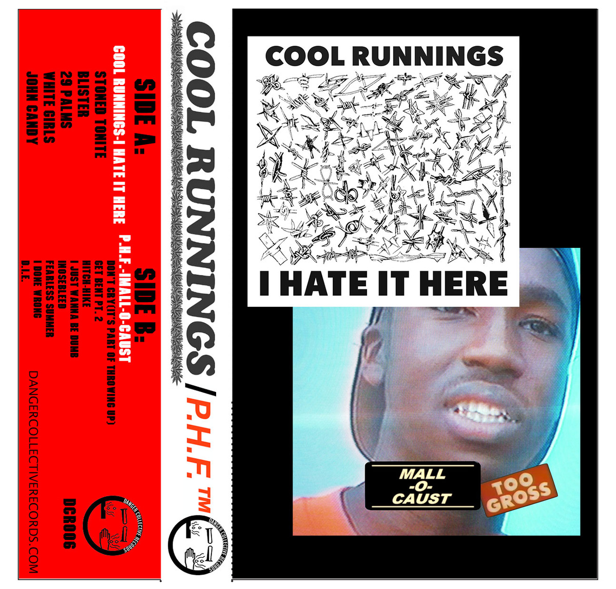 Cool Runnings / PHF Split Cassette Tape