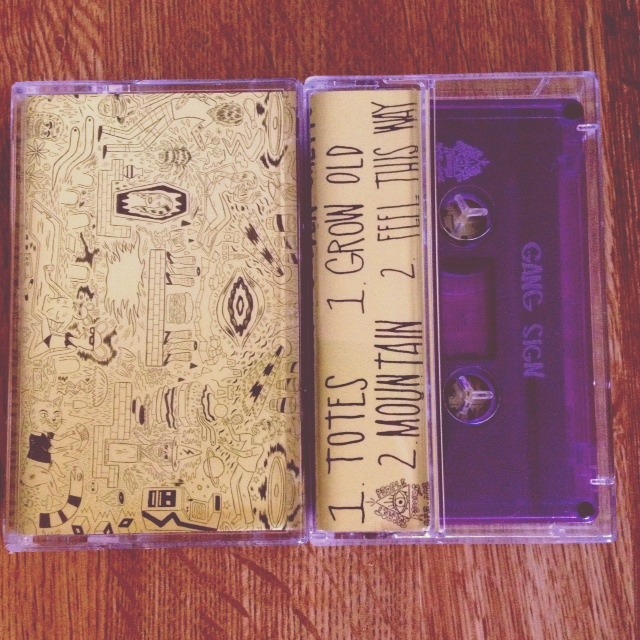 Gang Sign / The Golden Ghetto Split Cassette Tape