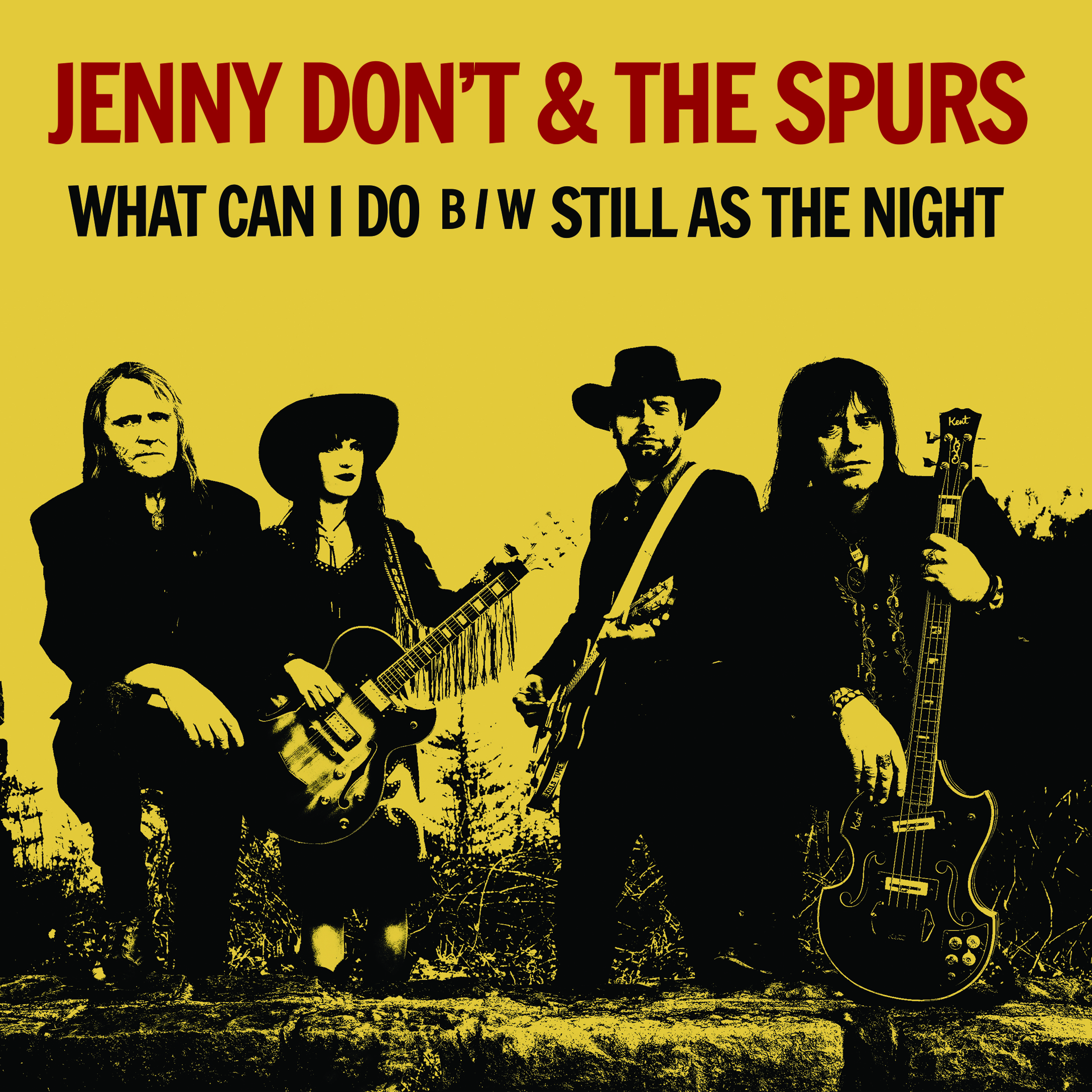 Jenny Don't & The Spurs- What Can I Do B/w Still As The Night 7" [COLOR VINYL]