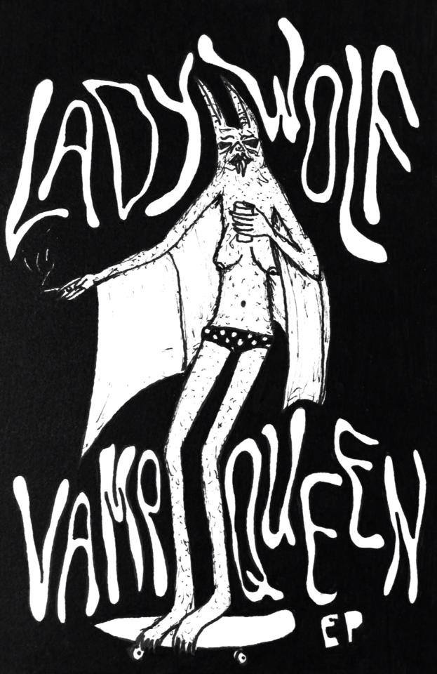 Ladywolf- Vamp Queen EP Cassette Tape
