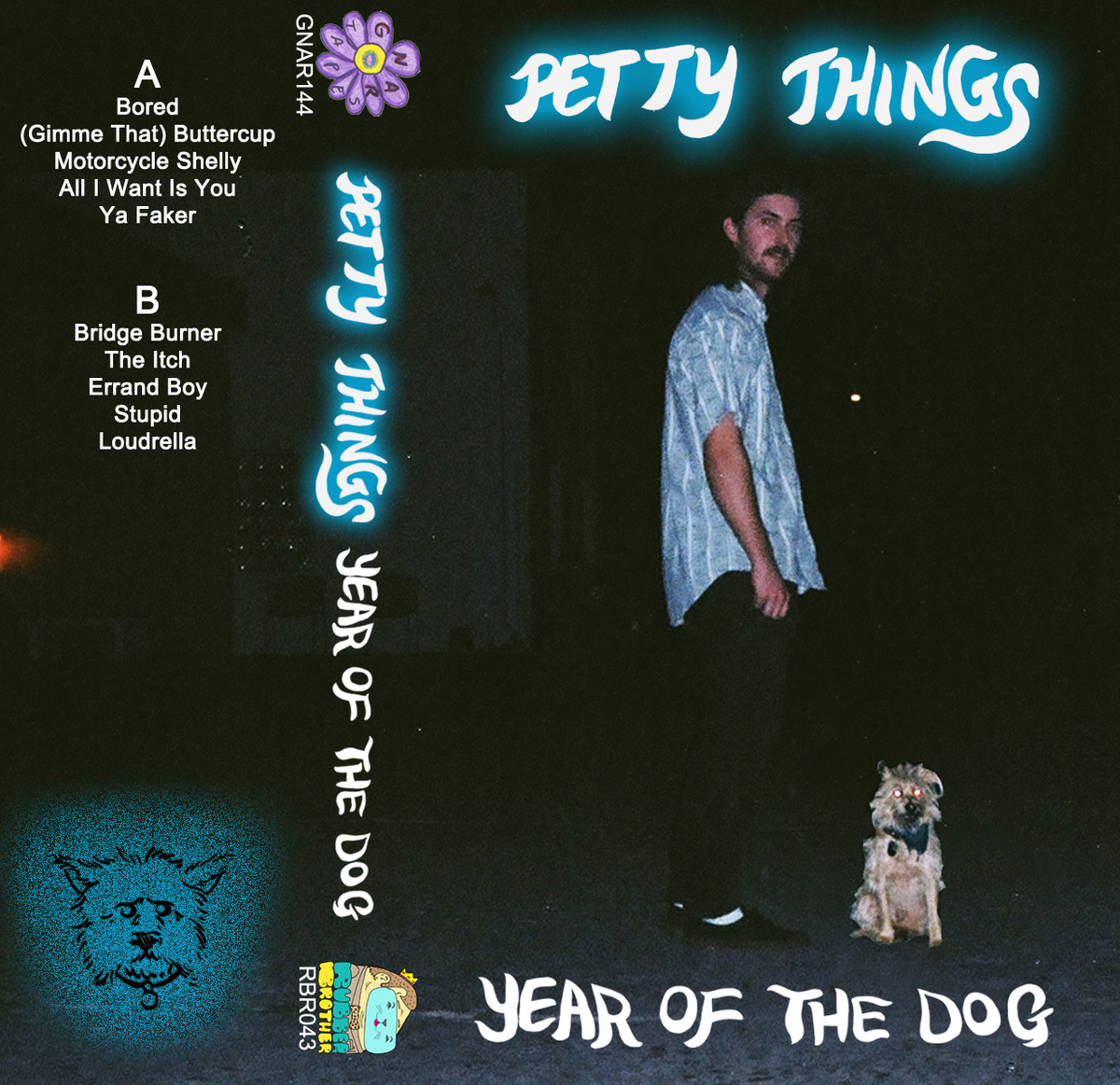 Petty Things- Year Of The Dog Cassette Tape