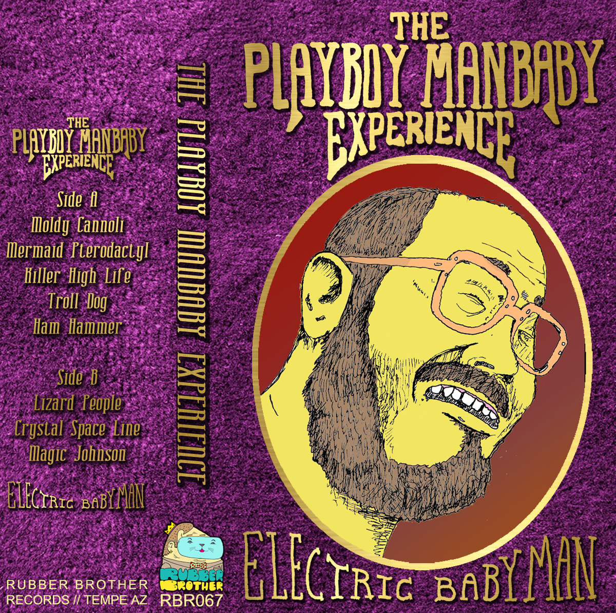 Playboy Manbaby- Electric Babyman Cassette Tape