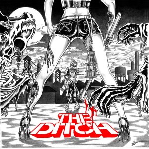 The Ditch- Third 7"  ~~  RED VINYL