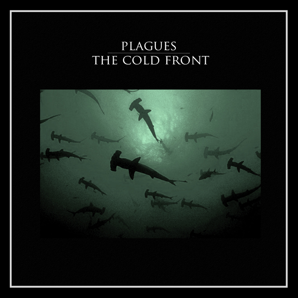 Plagues / The Cold Front Split 7"    ~~~  BLACK VINYL