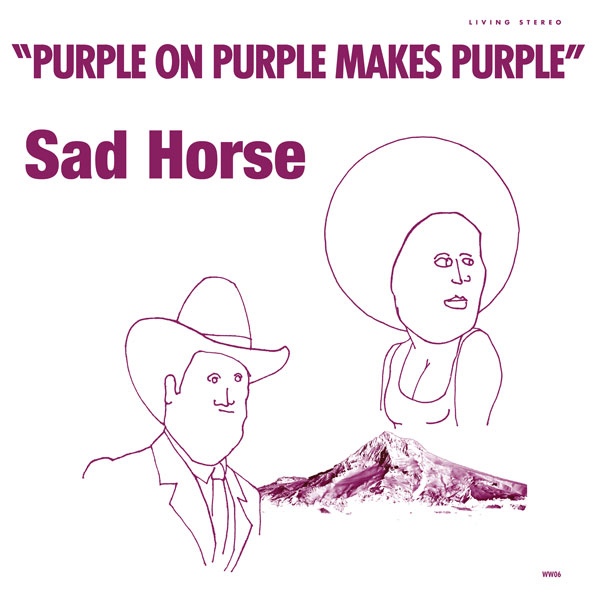 Sad Horse- Purple On Purple Makes Purple LP