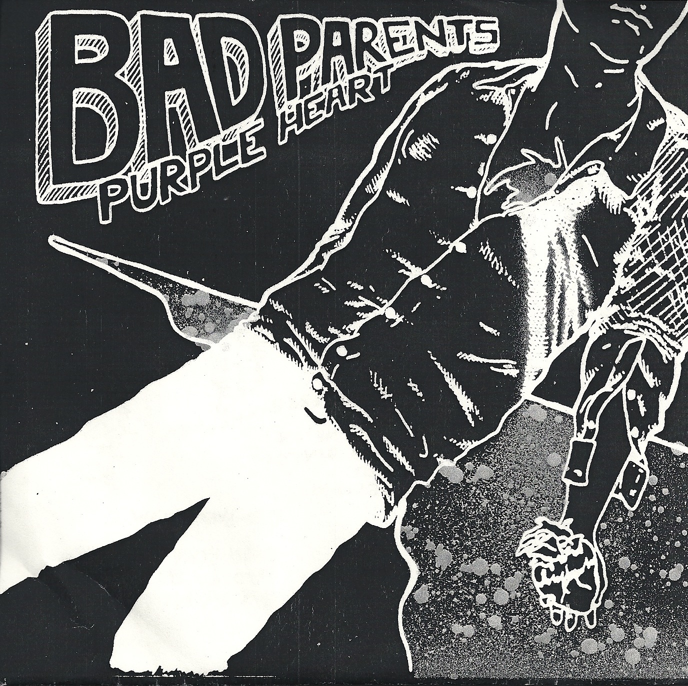 Bad Parents- Purple Heart 7" LIMITED EDITION COVER
