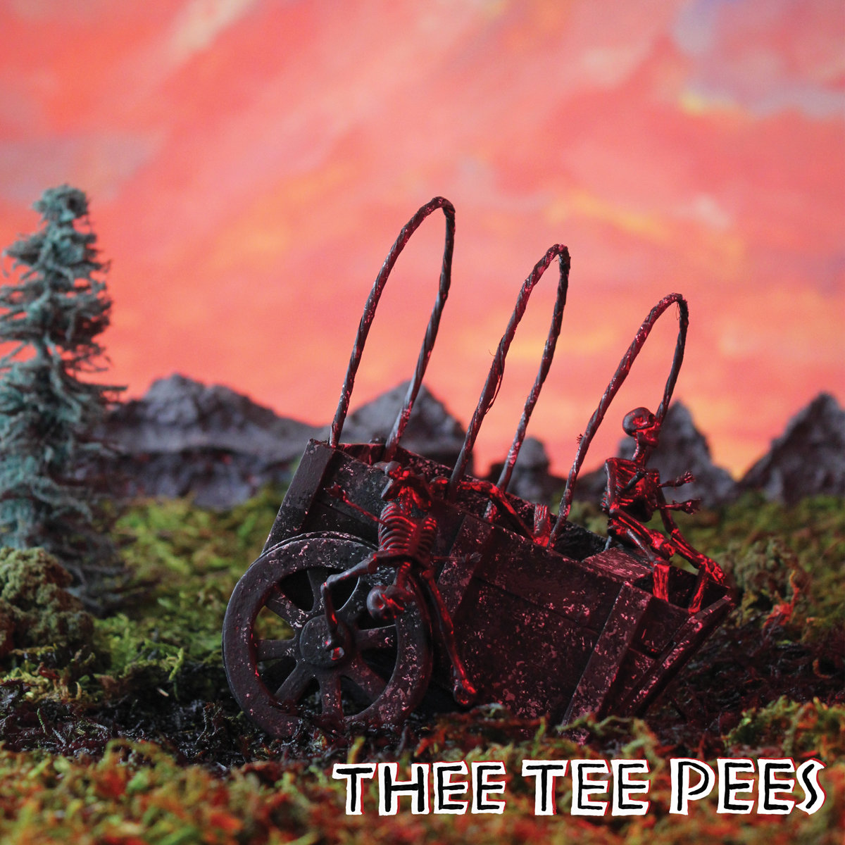 Thee Tee Pees- S/t LP