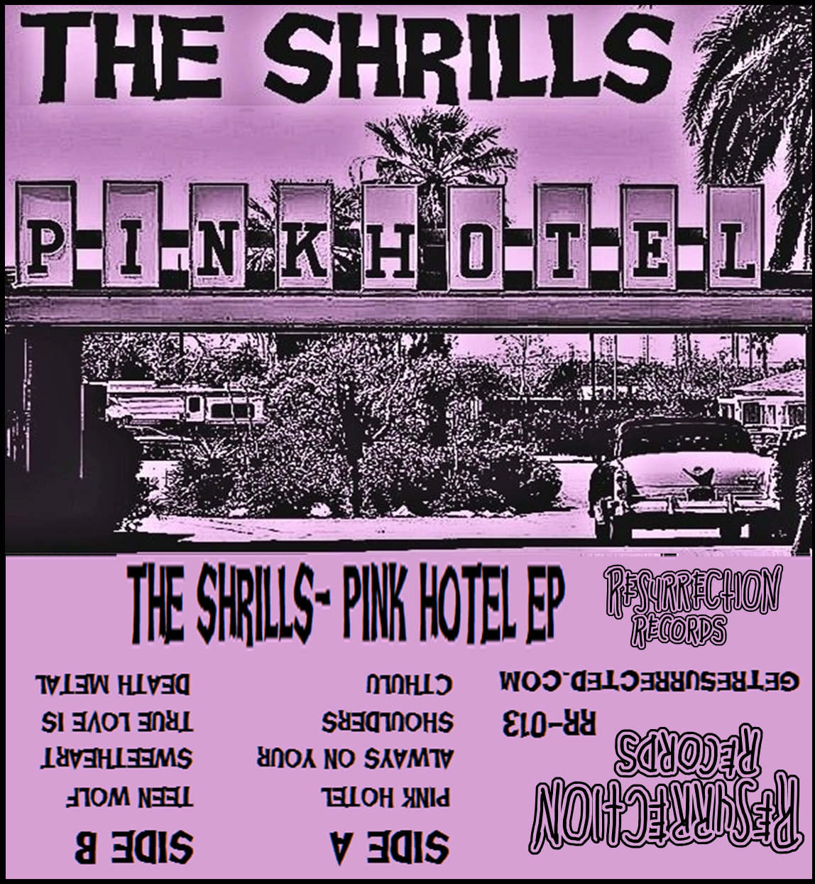The Shrills- Pink Hotel Cassette Tape