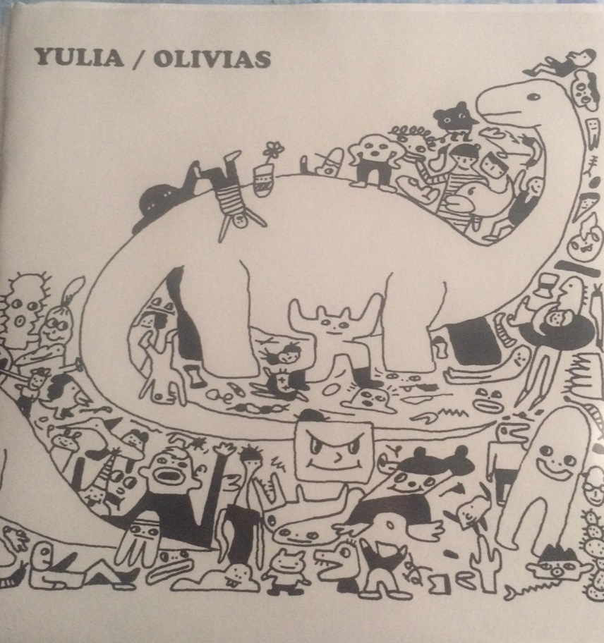 Yulia / Olivias Split 7" *MAROON VINYL*