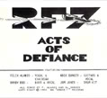 RF7- Acts of Defiance 7"