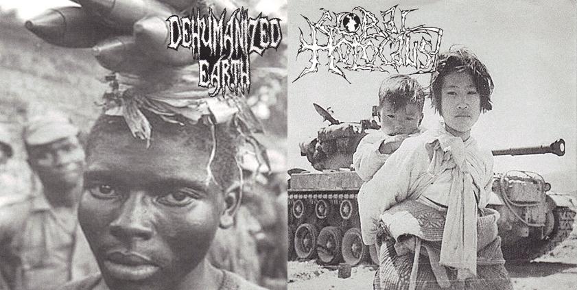 Global Holocaust / Dehumanized Earth Split 7"