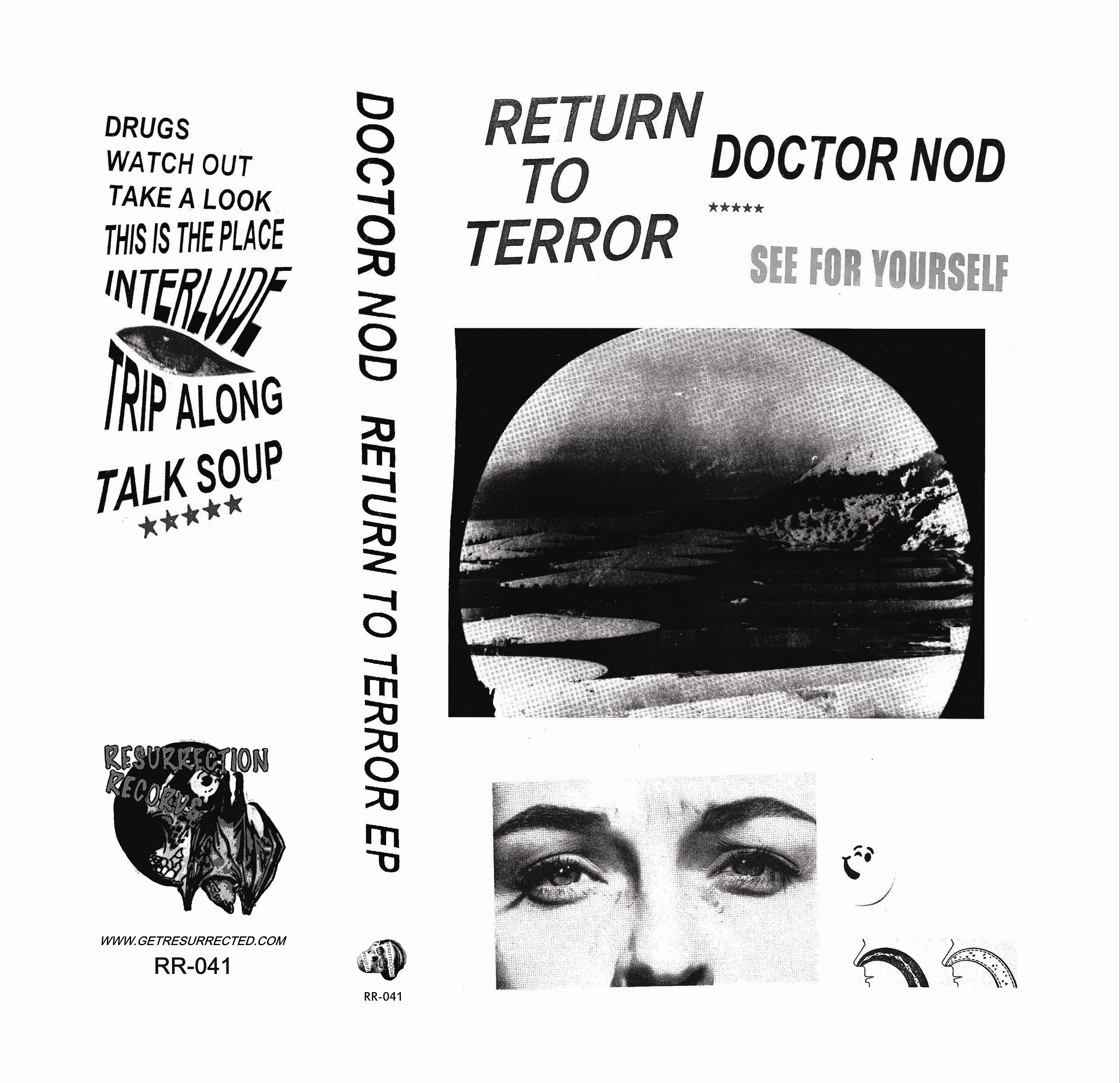 Doctor Nod- Return To Terror EP Cassette Tape