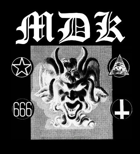 MDK- Wrath of Satan 1.5" Button