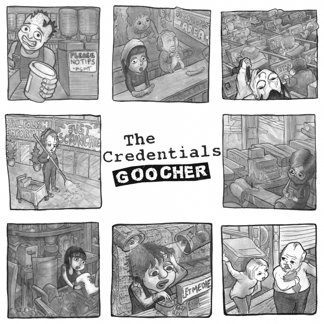 The Credentials- Goocher LP