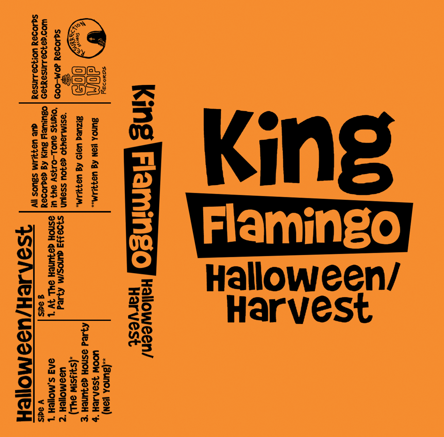 King Flamingo- Halloween / Harvest Cassette Tape