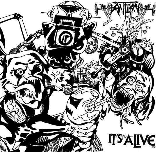 Antietem / It's Alive Split 7"