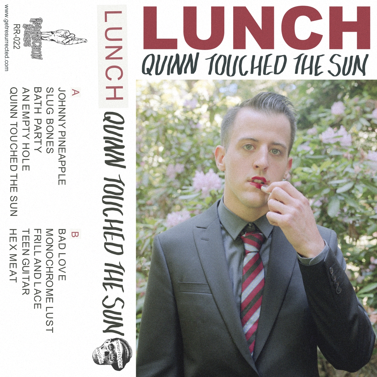 Lunch- Quinn Touched The Sun Cassette Tape