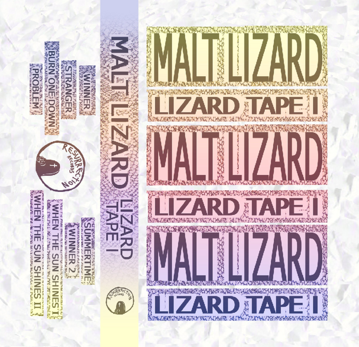 Malt Lizard- Lizard Tape I Cassette Tape