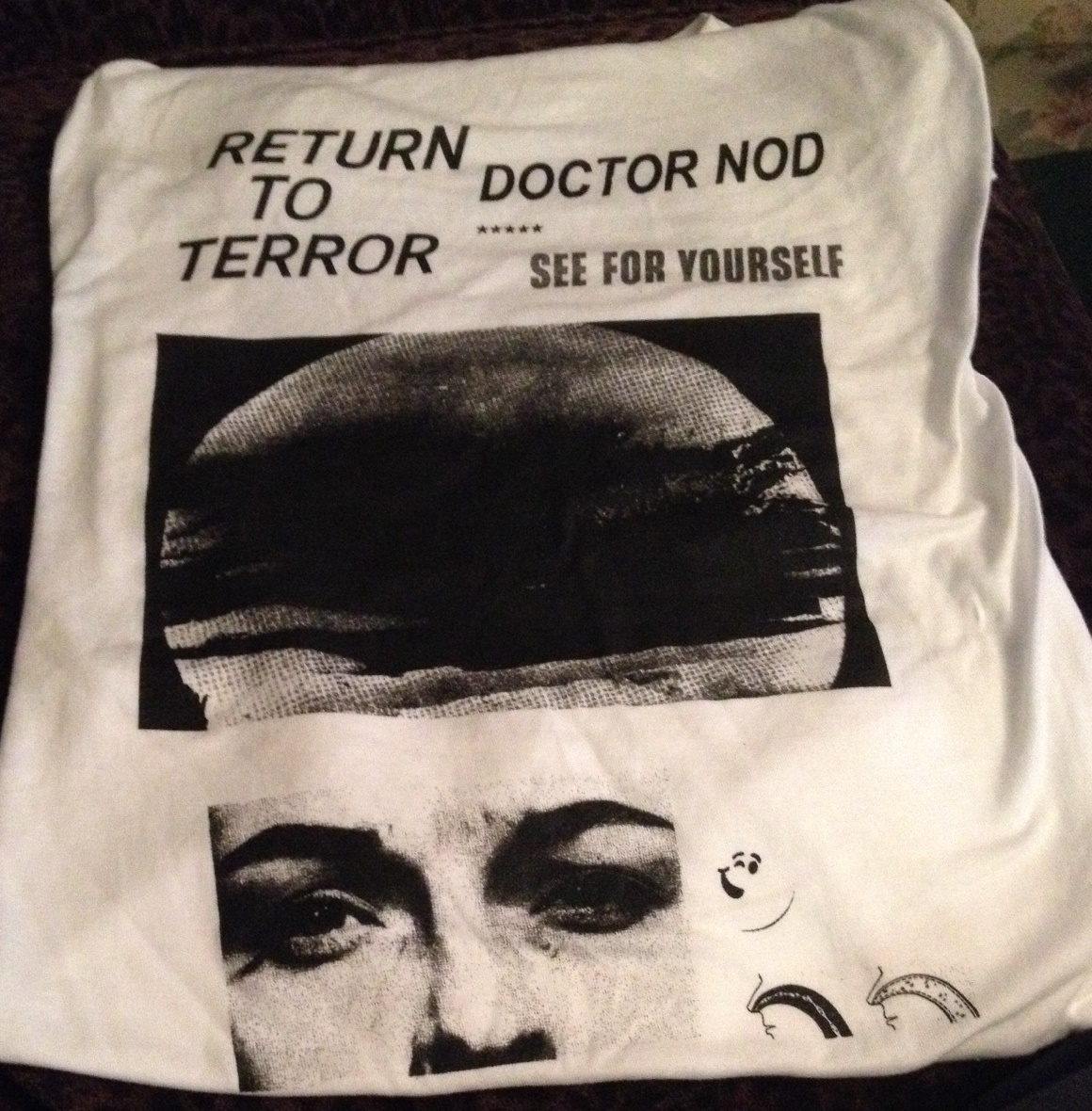 Doctor Nod- Return To Terror Shirt *Size Extra Large*