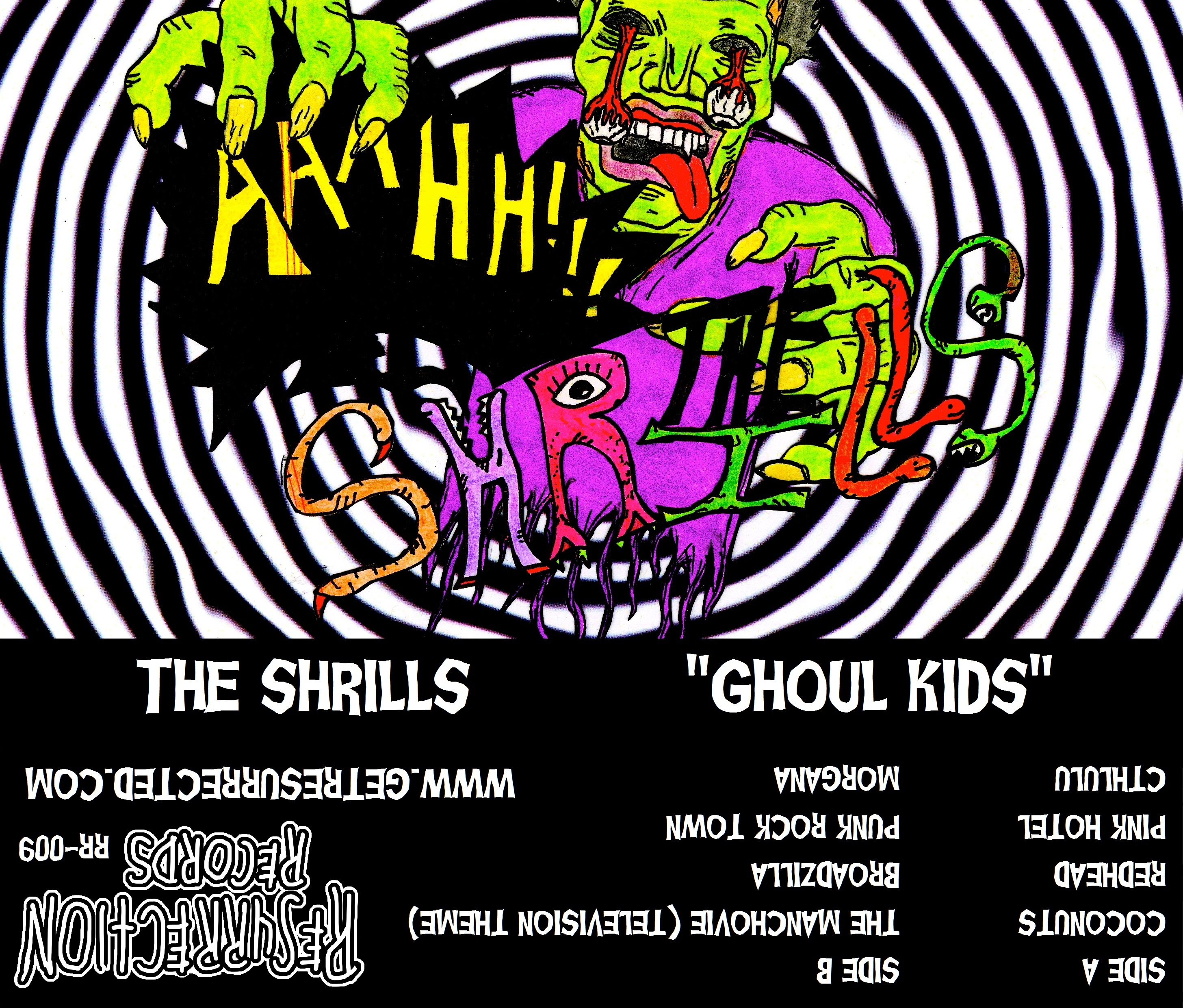 The Shrills- Ghoul Kids Cassette Tape 