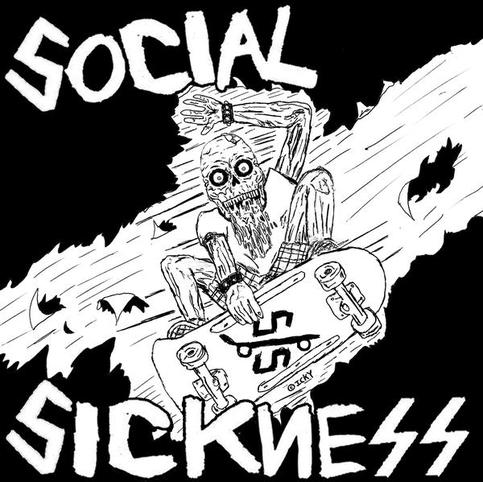 Social Sickness- S/T 7"