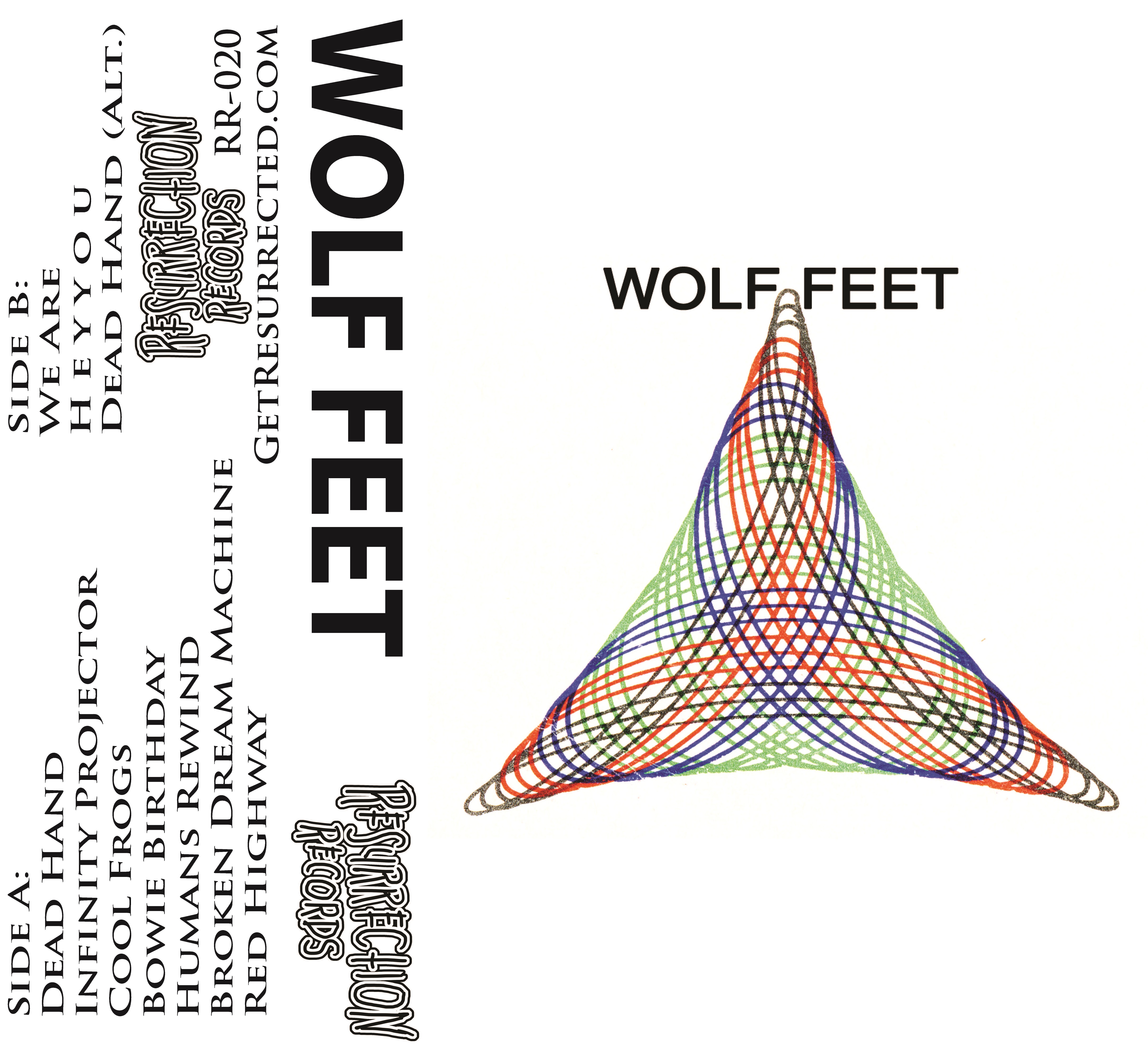 Wolf Feet- S/t Cassette Tape