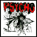 Psycho- 2010 7"  ~~  Sawblade shaped vinyl!!