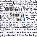 Obvious Sampler Vol. 1 7"  ~~ INCLUDES:  Phantom Scars, The Stockyards, Dharma Dogs, The Overheaters, & Inflatable Best Friend