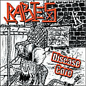 Rabies- Disease Core 7"  - FIRST PRESS ON SMOKIN' BARREL